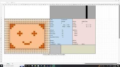 A RPG in an Excel Spreadsheet? | Arena.xlsm [Episode 1] | Obscure Games