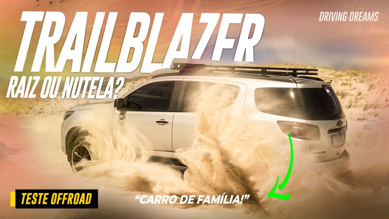Chevrolet Trailblazer LTZ Na trilha em dunas! Melhor que Toyota SW4 e Mitsubishi Pajero? 322
