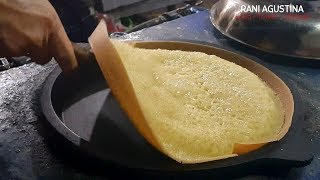 Martabak Bangka Coklat Keju - Indonesian Street Food