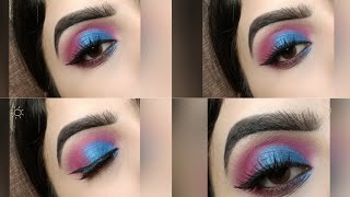 day49 of 60days daily new eye makeup tutorial ❤️❤️#eyemakeup #youtube