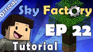 Minecraft Sky Factory Official Tutorial 22 - ME Terminal Applied Energistics