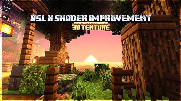 KOMBINASI SHADER MCPE TERBAIK 1.21 || NEWB X SHADER IMPROVEMENT + 3D TEXTURE || KOMBINASI SHADER