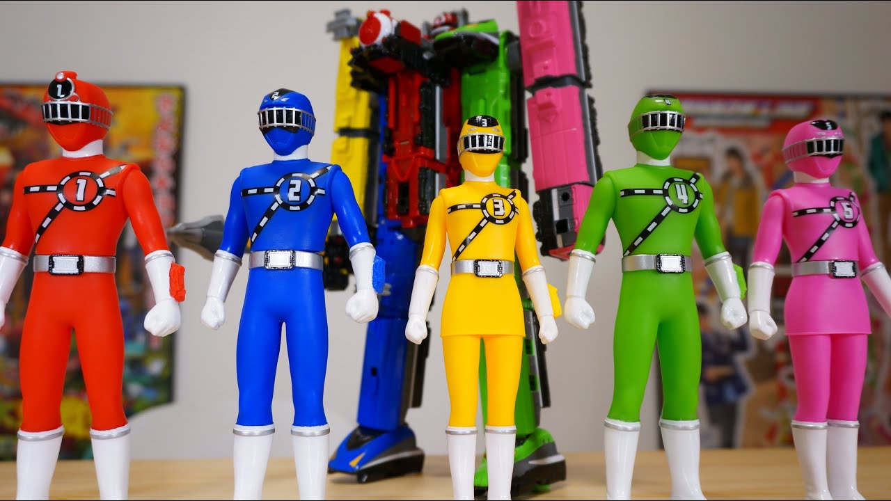 シンプル過ぎて高クオリティ！？戦隊ヒーローシリーズ01〜05を一気に