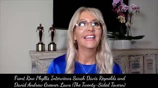 Famous Front Row Phyllis Interviews Sarah Davis Reynolds and David Andrew Greener Laws Net Worth