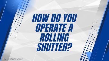 How to Operate a Rolling Shutter | Control Options Explained (Manual to Motorized)
