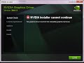 how to fix NVIDIA installer cannot continue