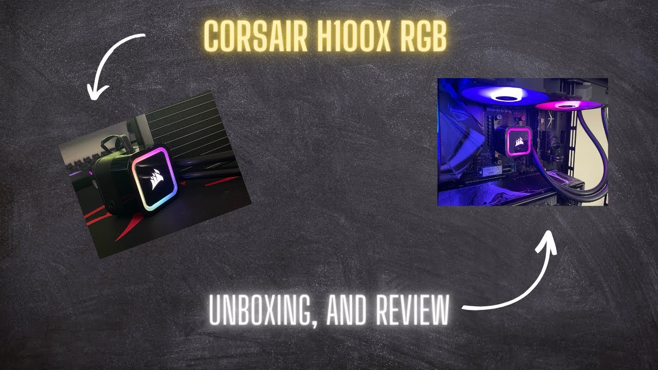 CORSAIR H100x RGB ELITE Liquid CPU Cooler - 32 Dynamic RGB LEDs -  iCUE-Ready SP120 RGB ELITE Fans - Intel® LGA 1700, 1200, 115X, 2066, AMD®  AM4 Sockets 