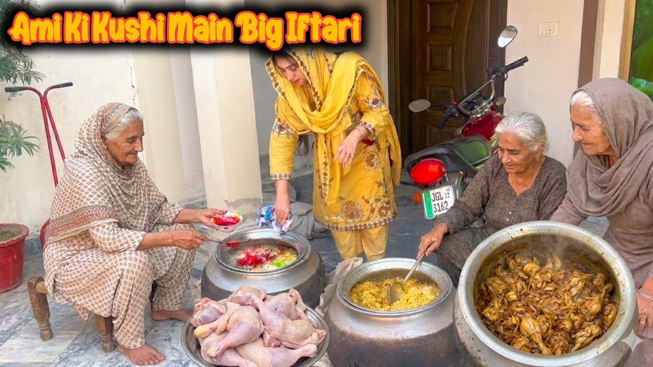 Big Iftari Kon Kon Aa Raha Hy Family vlog 