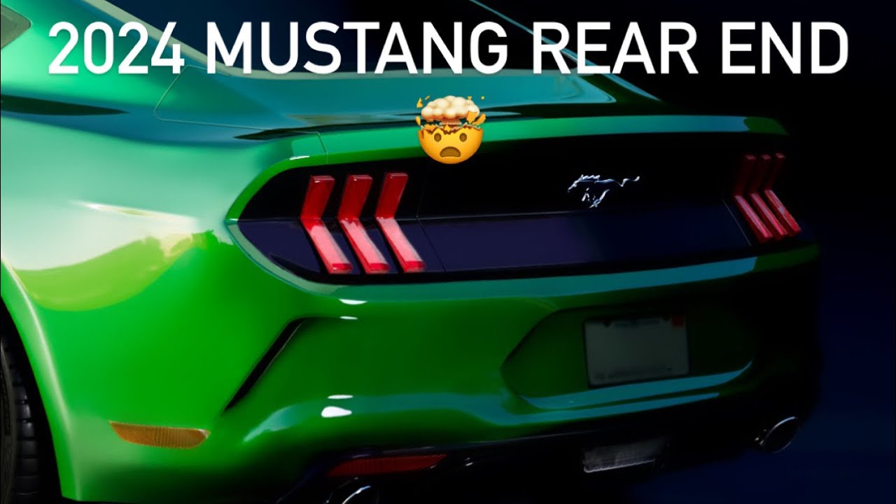 2024 MUSTANG REAR End Render has me Concerned!