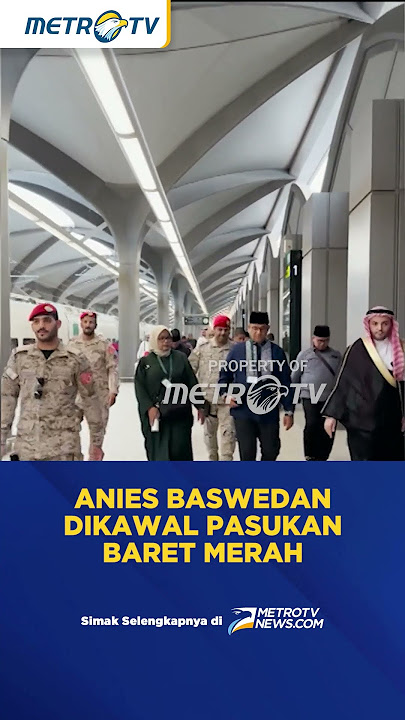 Anies Baswedan dan Keluarga Tiba di Madinah Menggunakan Kereta Cepat#shorts