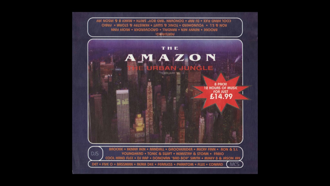 Amazon Urban Jungle 1995 - Jason Jay, Mikey B & Kenny Ken