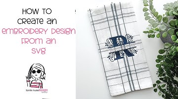 How to Create an Embroidery File from an SVG - Ricoma EM1010 / Chroma Inspire (Luxe)