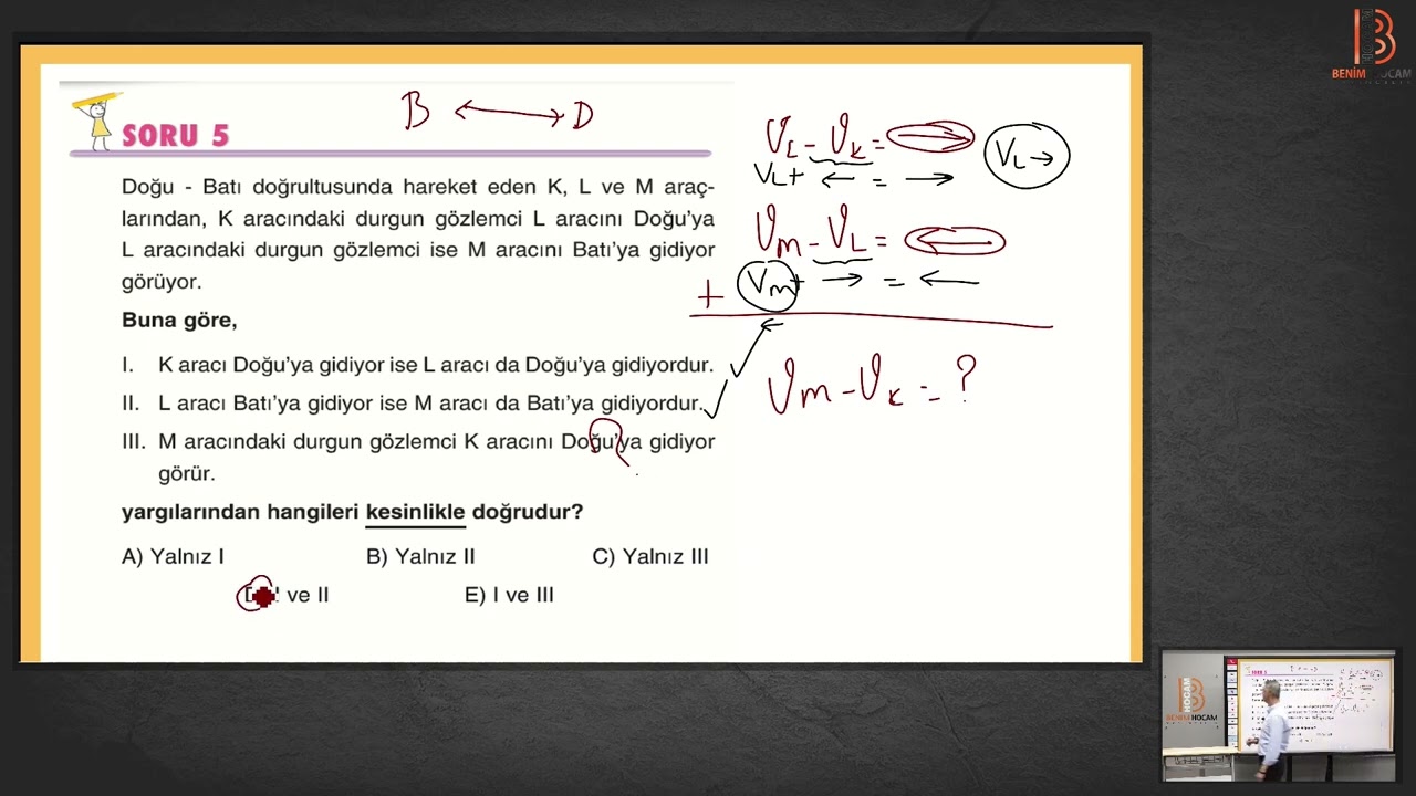 2) 10 Günde AYT Fizik Kampı 2. Gün - Barış AKINCIOĞLU