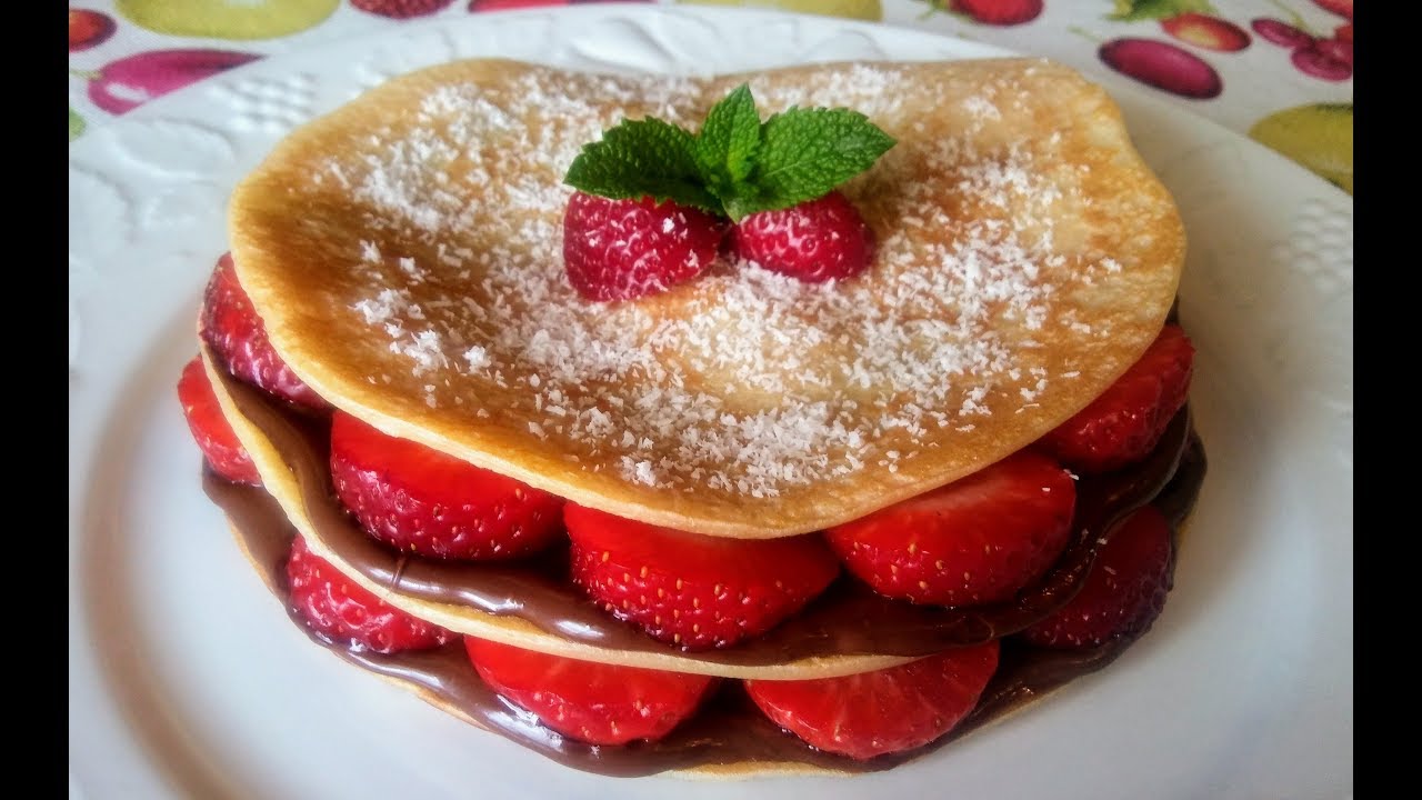 CREPES CON FRESAS Y CREMA DE AVELLANAS // BEATRIZCOCINA. YouTube