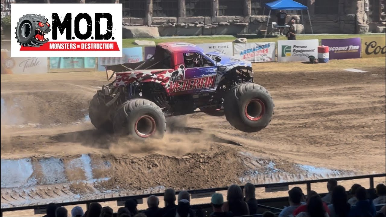 Monsters Of Destruction, Фресно, Калифорния, 10/12/25, шоу 1 BTS/полное шоу