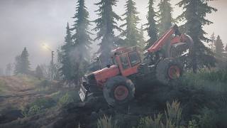 MudRunner – Grizzly Creek: Skidding Logs & Loading Trucks (No Commentary)
