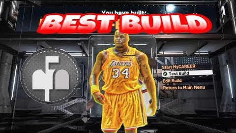 THE BEST POST SCORER BUILD IN NBA2k21