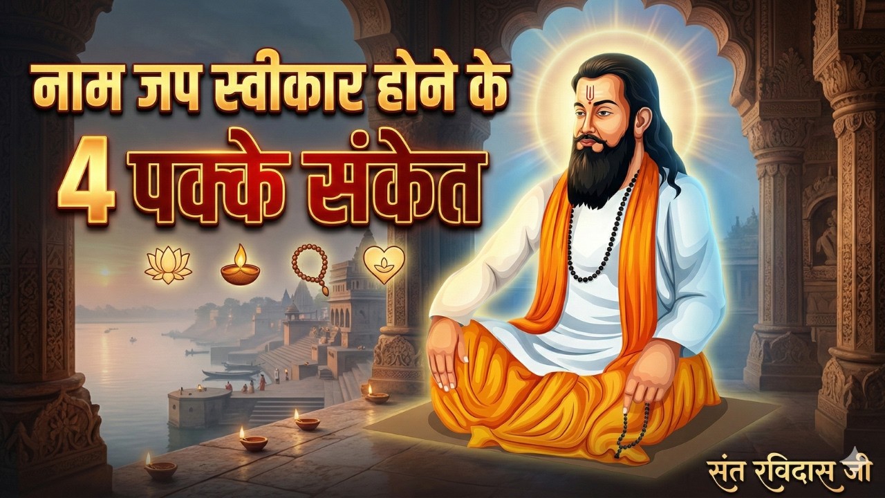 नाम जप स्वीकार होने के 4 पक्के संकेत 🗣️ | गुरु रविदास जी की दिव्य वाणी | Sadrup Inspired
