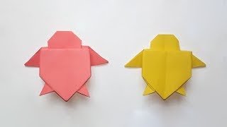 How To Make Origami Turtle - Easy Origami Turtle