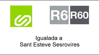 FGC estacion a estacion Igualada a Sant Esteve Sesrovires R6 R60