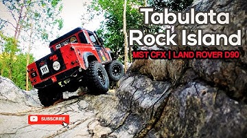 Land Rover D90 | The Rock Island Trail with MST CFX