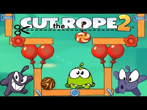 Видео: Ам Ням Cut the Rope 2 #20 (уровни 101-105) Детское видео Логическая игра как Мультик let's play