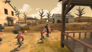 Civilian Heavy gets raped by a pack of scouts
