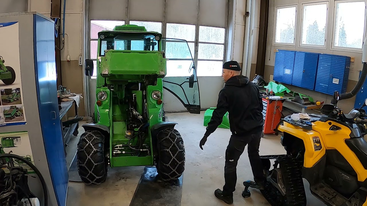 Avant 750 huoltohommia