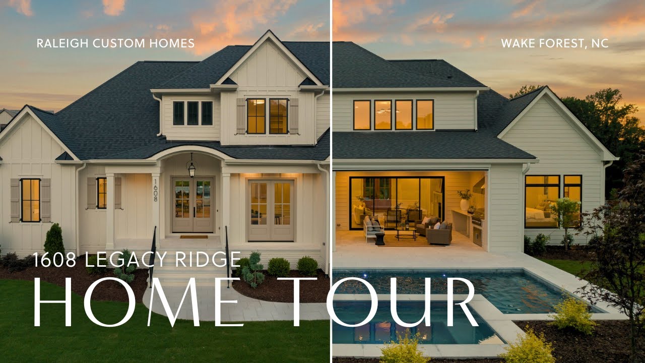 Here's What $2.3 Million Can Get You Near Raleigh, NC | 1608 Legacy Ridge