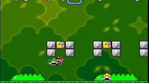 [SMW] Shell and Shell Blocks Glitch