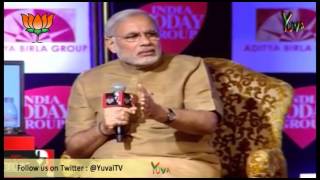 Shri Narendra Modi question answer session at India Today Conclave 2013 : 18th March 2013