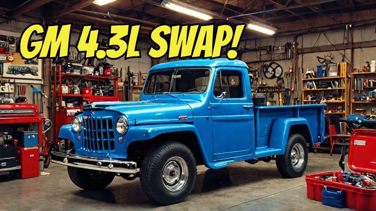 Трансформация Willys 1962 года с помощью современного двигателя 4.3 Ecotec V6