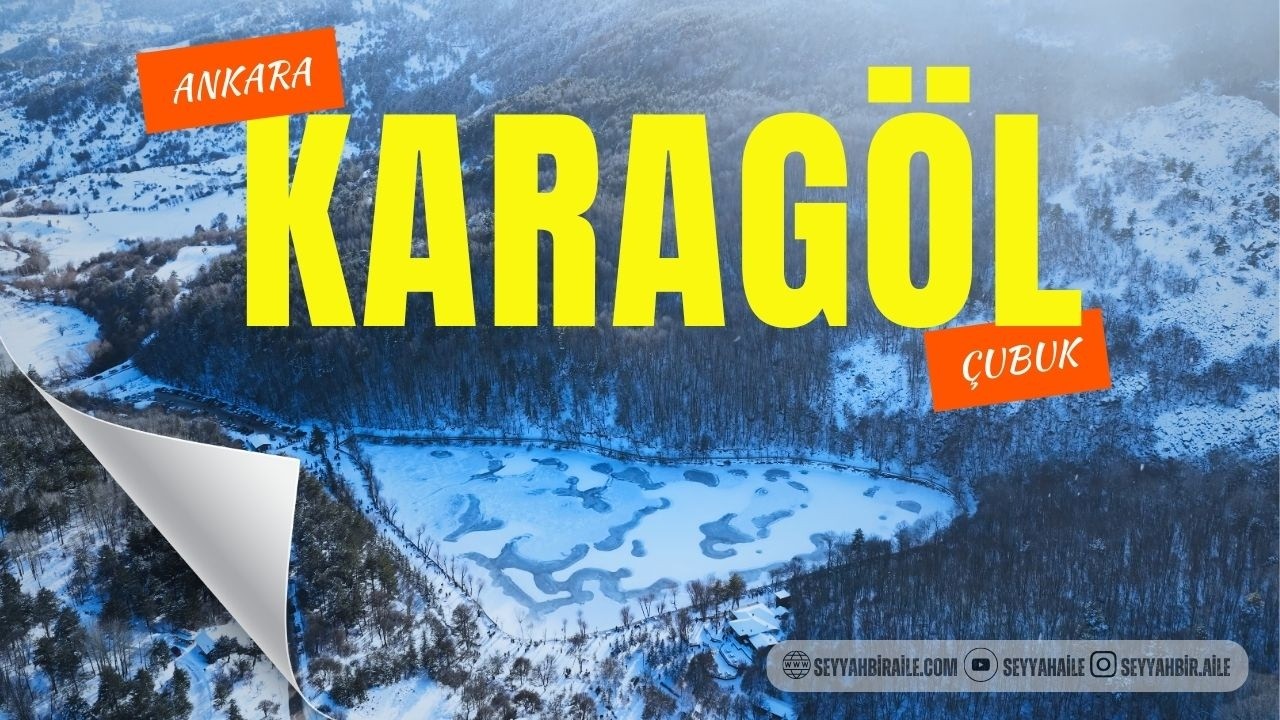 Ankara'da Kışın Gidilecek EN İYİ Yer! ❄️ (Çubuk Karagöl Vlog)