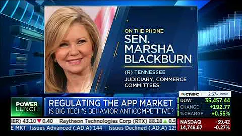 Senator Blackburn on CNBC: "Regulating the App Market Will Make Innovation More Difficult."