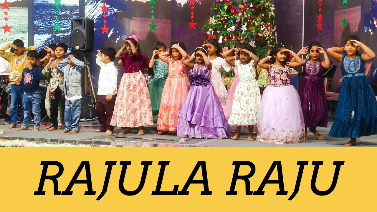 Rajula Raju || Choreography by Sunday School Children || Manna Church ...