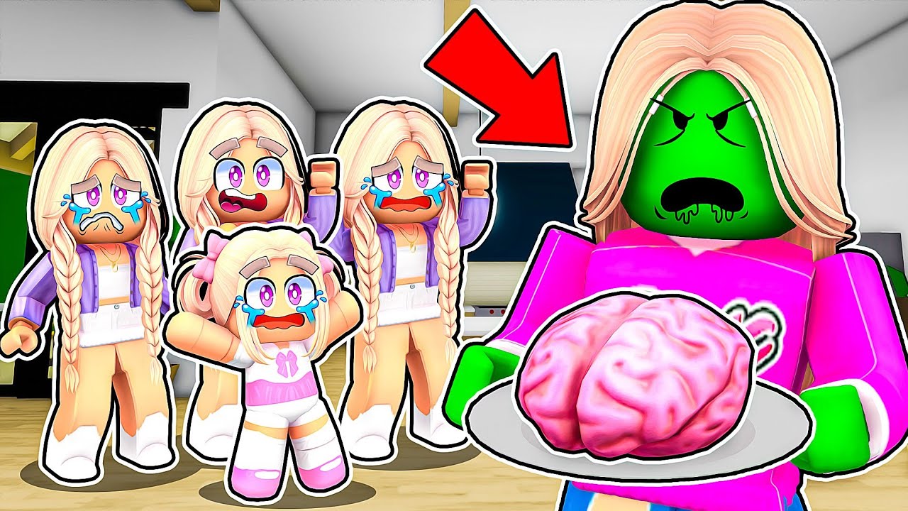 PATI ZMIENIŁA SIĘ W ZOMBIE i ZROBIŁA TO... na BROOKHAVEN w ROBLOX!