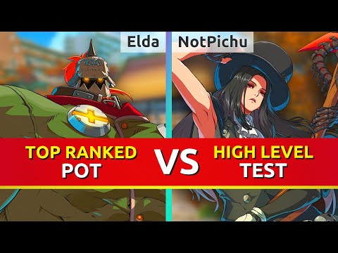 GGST ▰ Elda (TOP Ranked Potemkin) vs NotPichu (Testament). Guilty Gear Strive