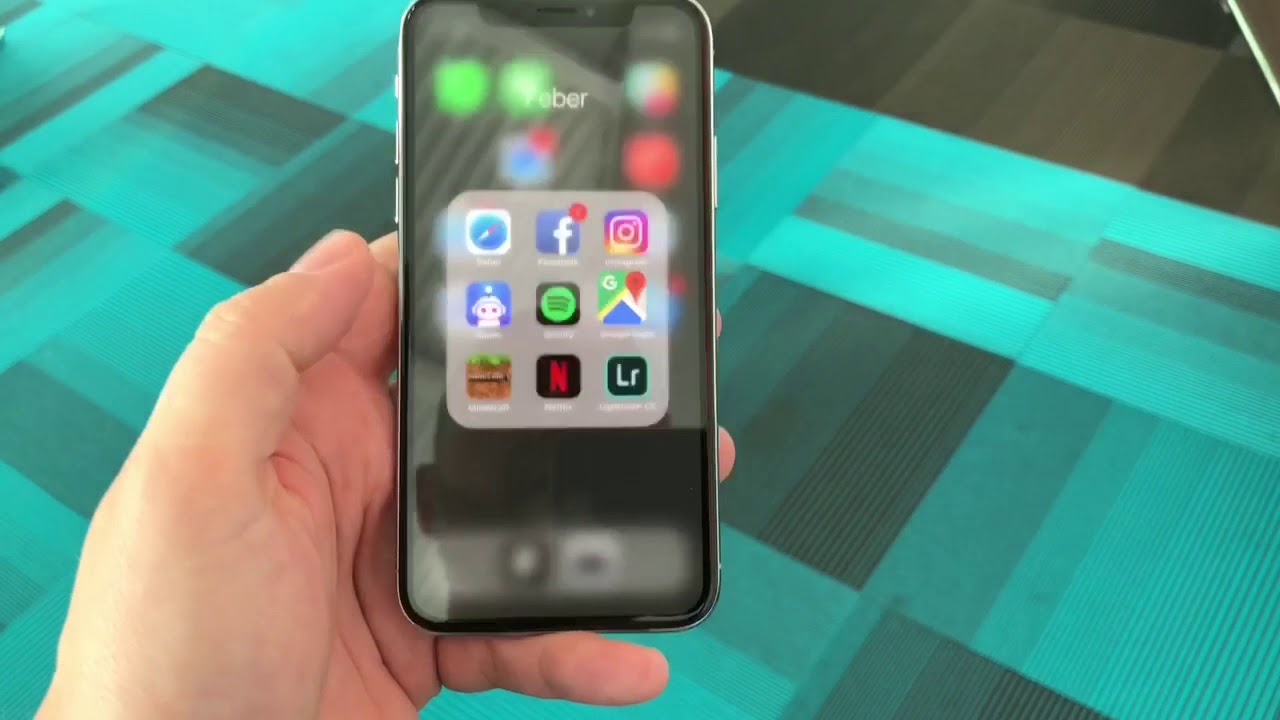Video till Så här ser olika appar ut på iPhone X just nu