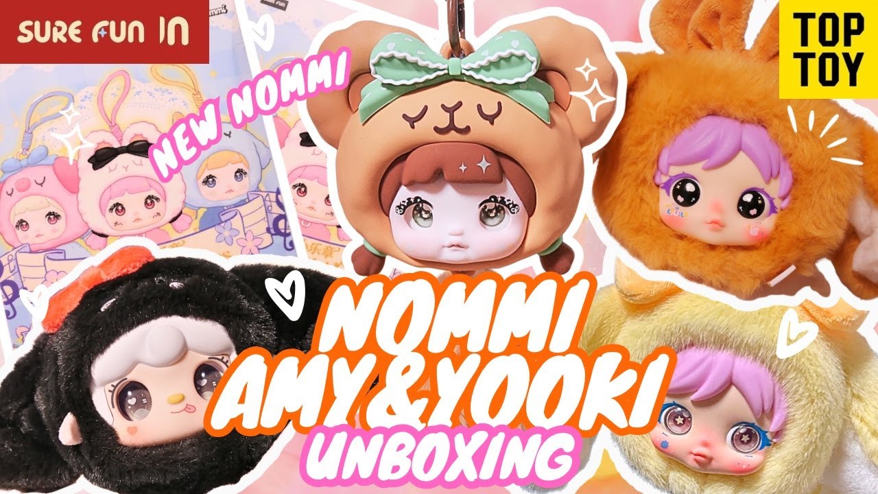 【開封】新作Nommi！イチオシ♡海外の可愛いぬいぐるみが盛りだくさん！🐰 #015