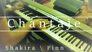 Video thumbnail of "Chantaje (Shakira) Piano Cover | FInn M-K"