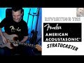 The NEW Acoustasonic Stratocaster Unboxing & Initial Thoughts