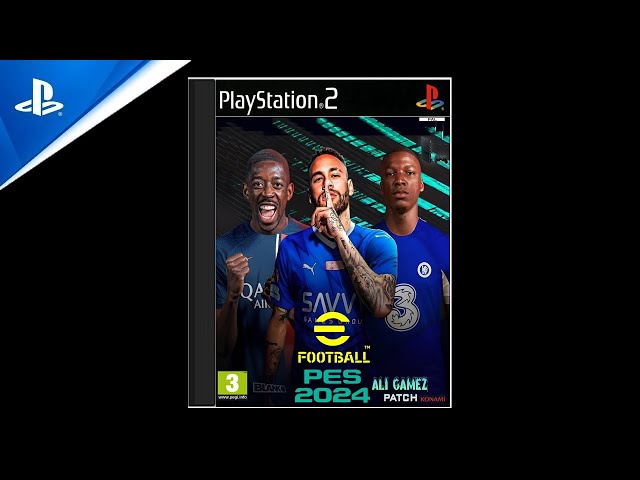 🚨 EFOOTBALL PES 2024 (PS2) JULHO 2023 ISO 100% ATUALIZADO TIMES