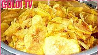 #ՉԻՊՍ,Խրթխրթան չիպսեր տան պայմաններում։Чипсы домашние. Самый вкусный и простой рецепт! Potato Chips
