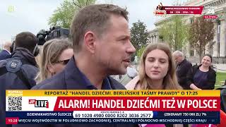 Alarm! Handel dziećmi w Polsce! Trzaskowski nie wie o co nam chodzi. Jankowski Pawelec LIVE