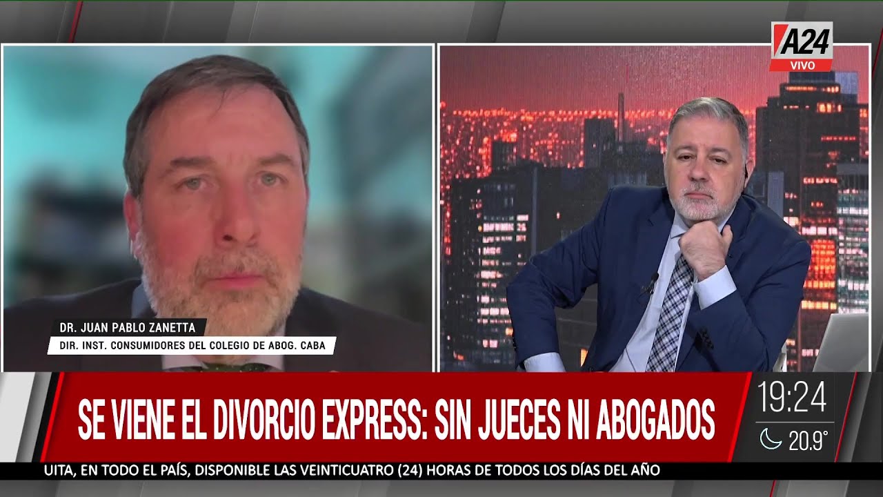 Se viene el DIVORCIO EXPRESS: SIN JUECES NI ABOGADOS ¿Va a ser MÁS ECONÓMICO?