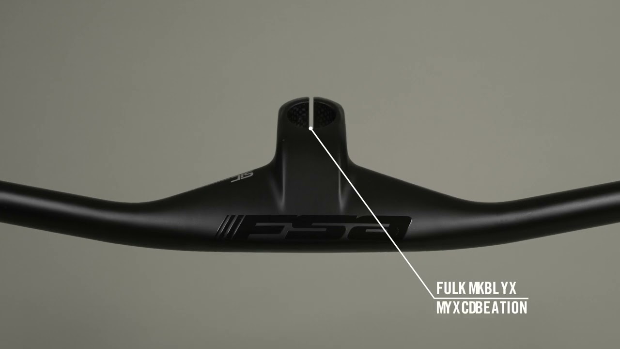 FSA NS SIC Integrated Handlebar - YouTube