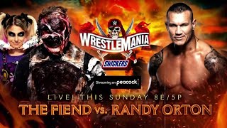 FULL MATCH - Randy Orton vs. The Fiend: WWE Wrestlemania 37 Night 2
