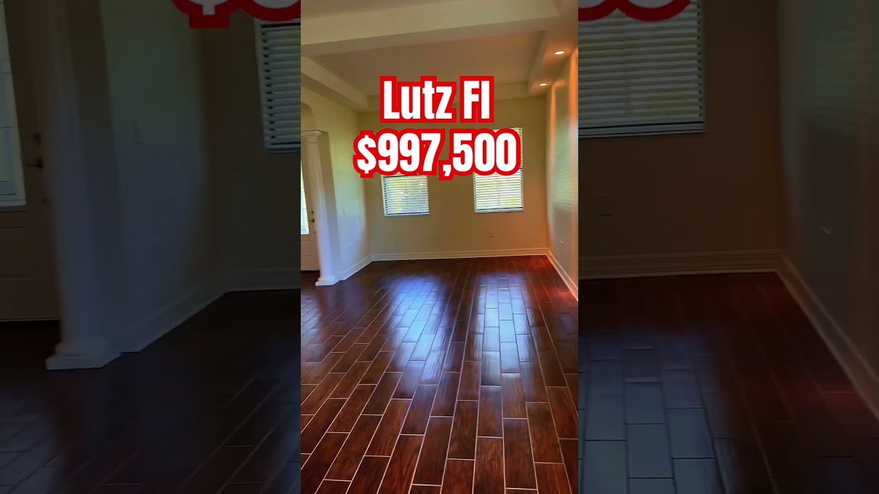 $997,500  Lutz Home 