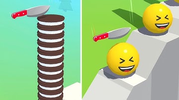 Slice It All Gameplay! Satisfying and relaxing ASMR slicing video