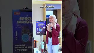 Speaker Karaoke Terbaik 2025! Auburn Speaker RGB + 2 Wireless Mic